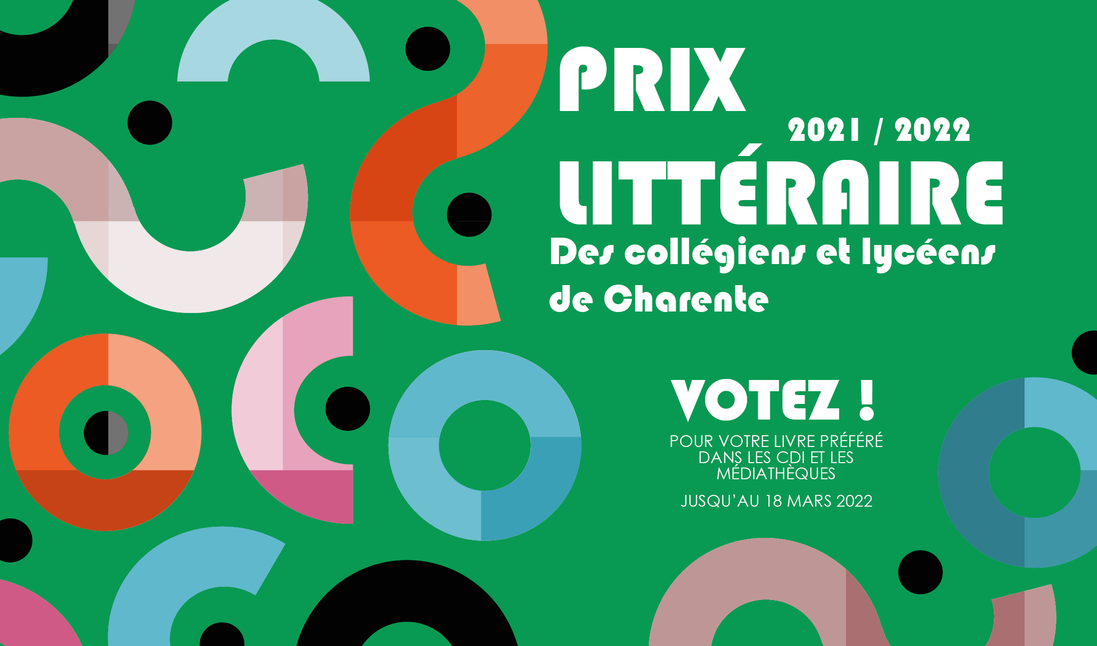 Prix des collégiens et lycéens de Charente 2021 2022
